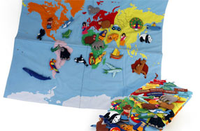 El Mapa del mundo más grande y divertido
