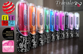 Travalo: vaporizador de perfume recargable de bolsillo