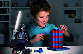 Lámpara de escritorio Darth Vader. La luz del lado oscuro