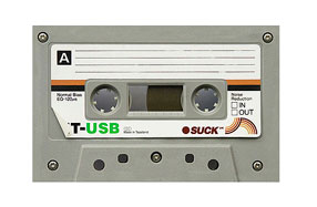 Cassette-USB para nostálgicos: ¡regala música como antaño!