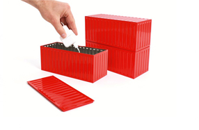 Container portuario para guardar pequeños objetos