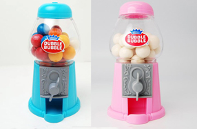 Divertidas mini-máquinas de chicles retro