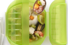 Estuches de vapor Lékué: el método de cocina más sano y sencillo