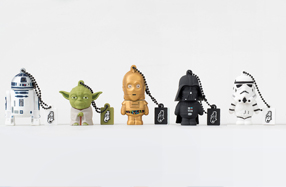 Los USB de Star Wars: R2-D2, C3PO, Stormtrooper, Yoda y Vader