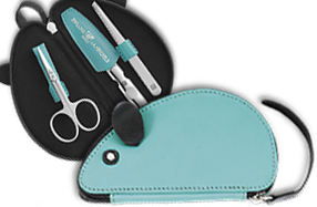 Estuche Zwilling de manicura para bebés con forma de ratón