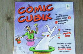 Cómic Cubik: Un libro, un cómic y un juego
