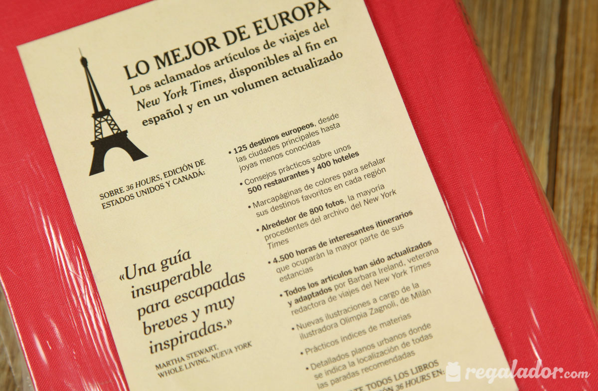 36 horas, 125 fines de semana por Europa