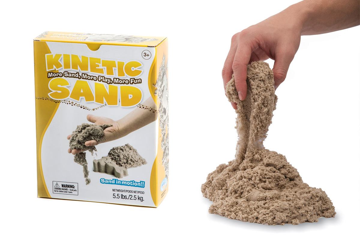 Arena mágica moldeable que no mancha