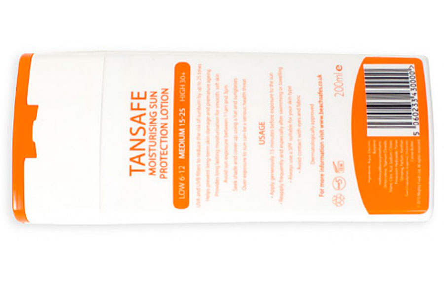 Bronceador anti-robo para la playa