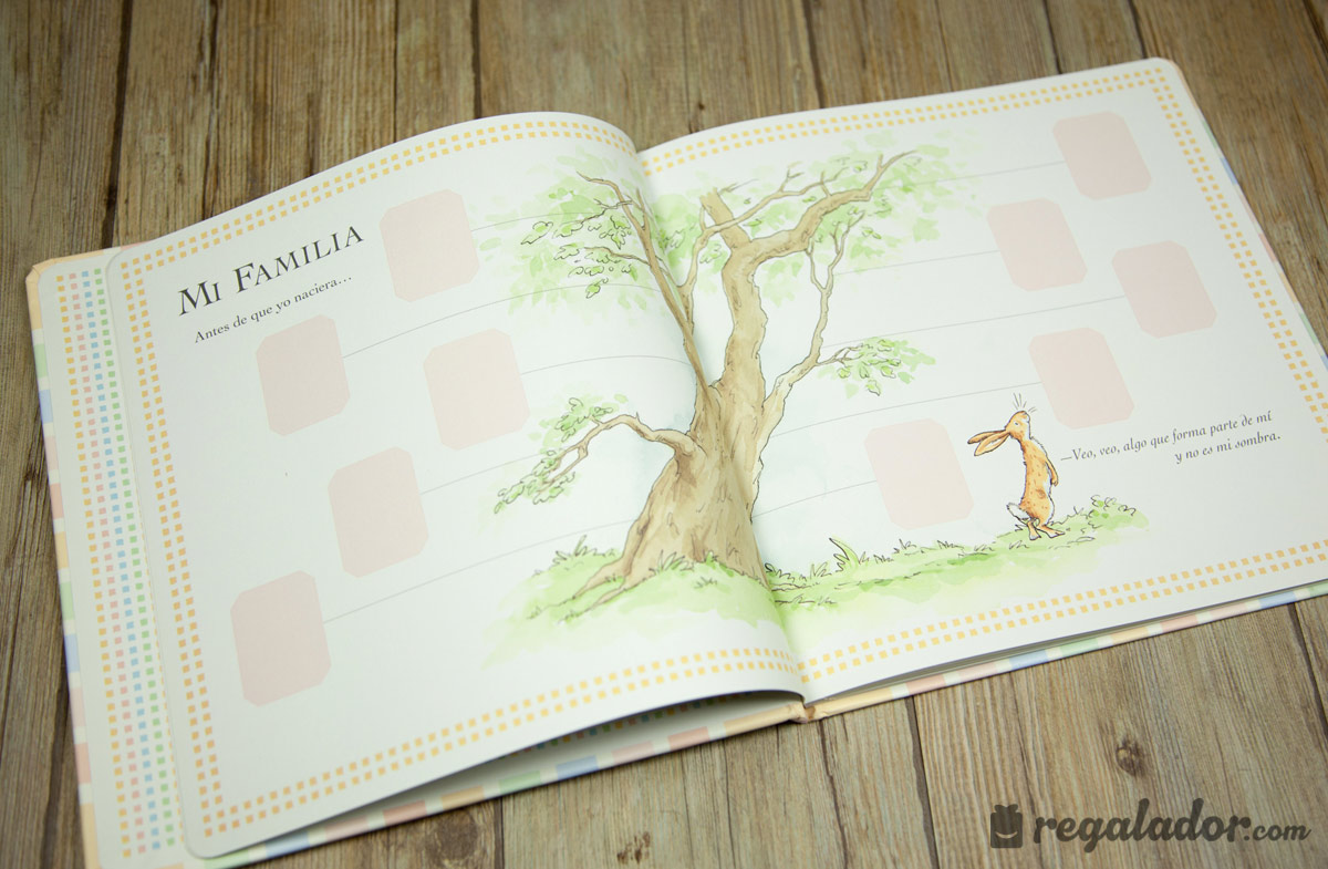 “Mi diario de bebé”: basado en el clásico “Adivina cuánto te quiero”