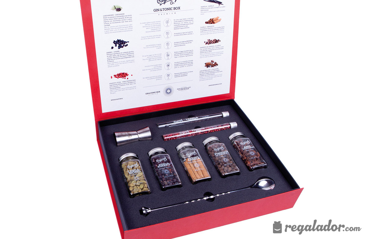 Gin & Tonic box: kit deluxe para aderezar sus copas