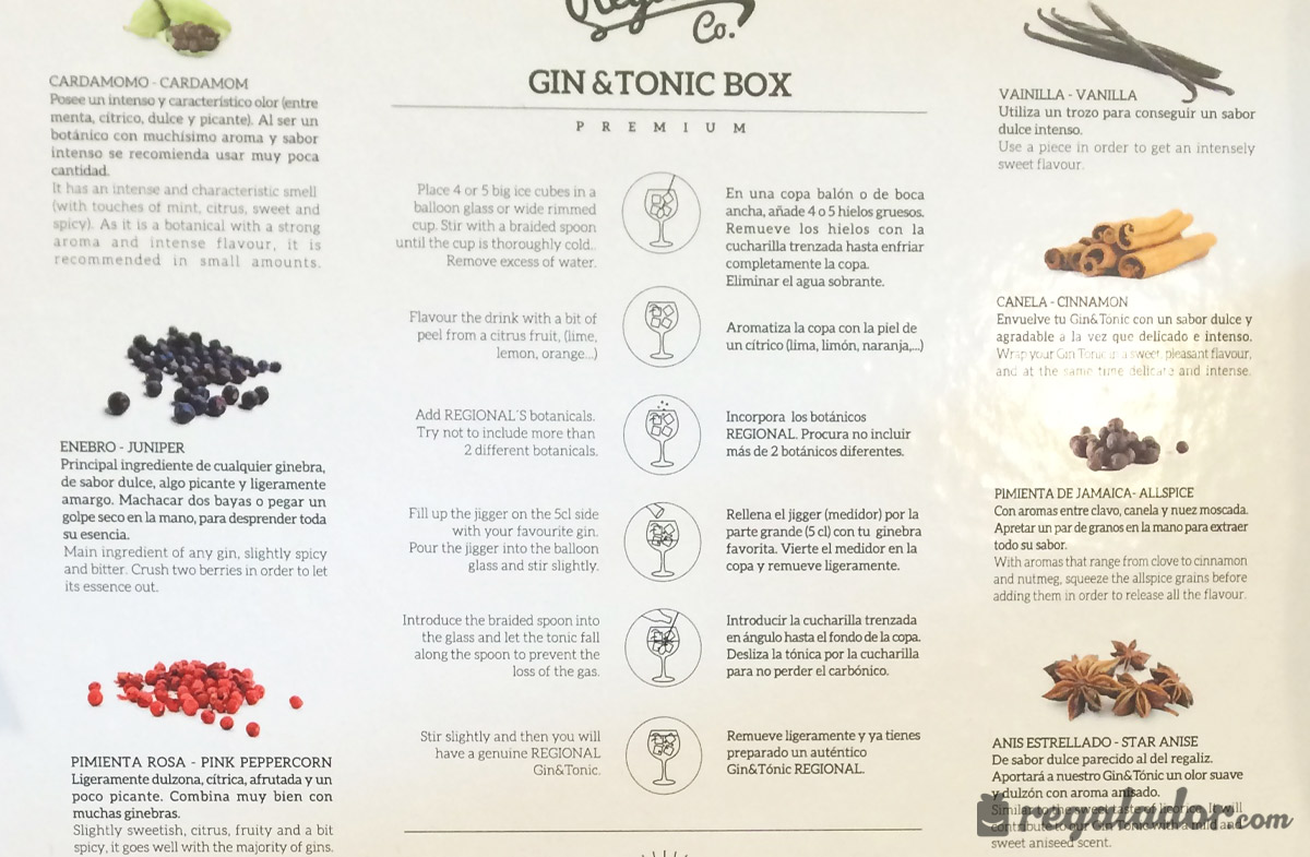 Gin & Tonic box: kit deluxe para aderezar sus copas