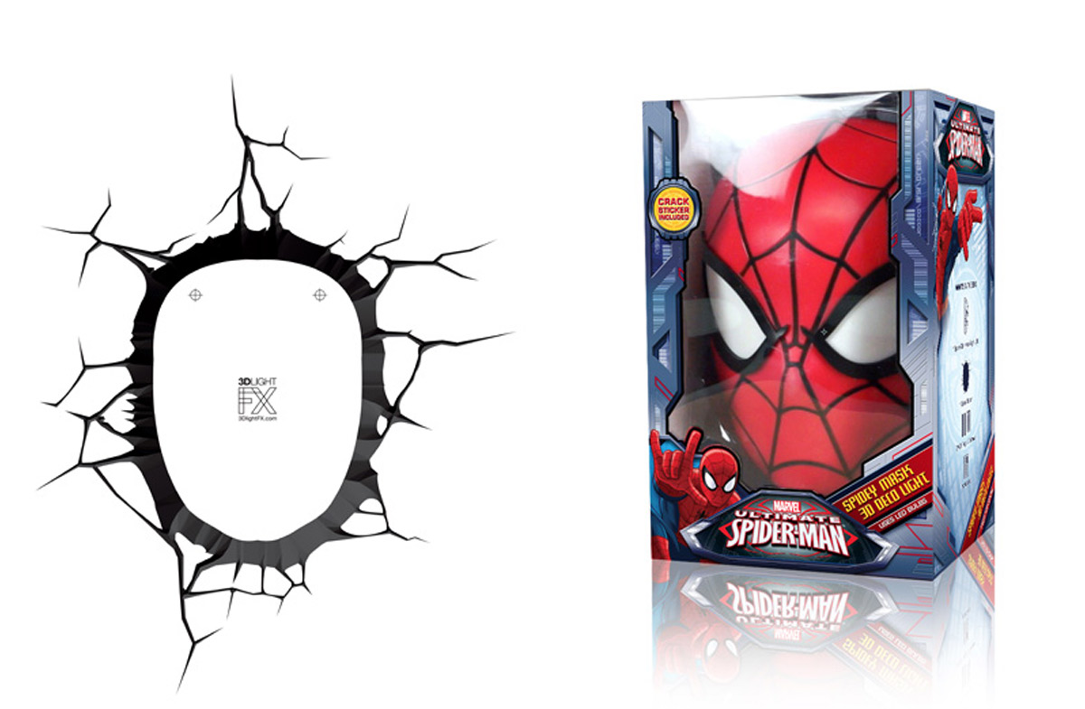 Regalador Lámparas Marvel en 3D. Envío gratis desde 25€