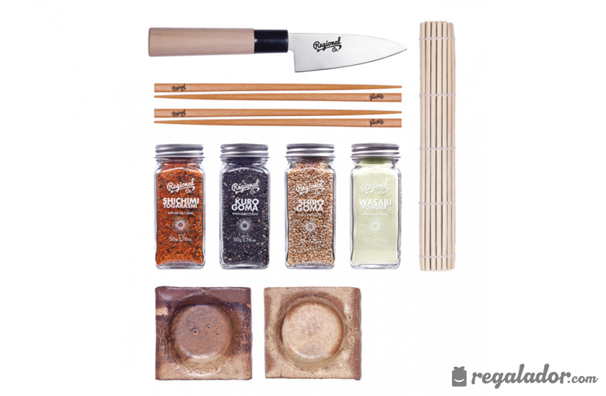 Estuche gourmet para amantes del Sushi