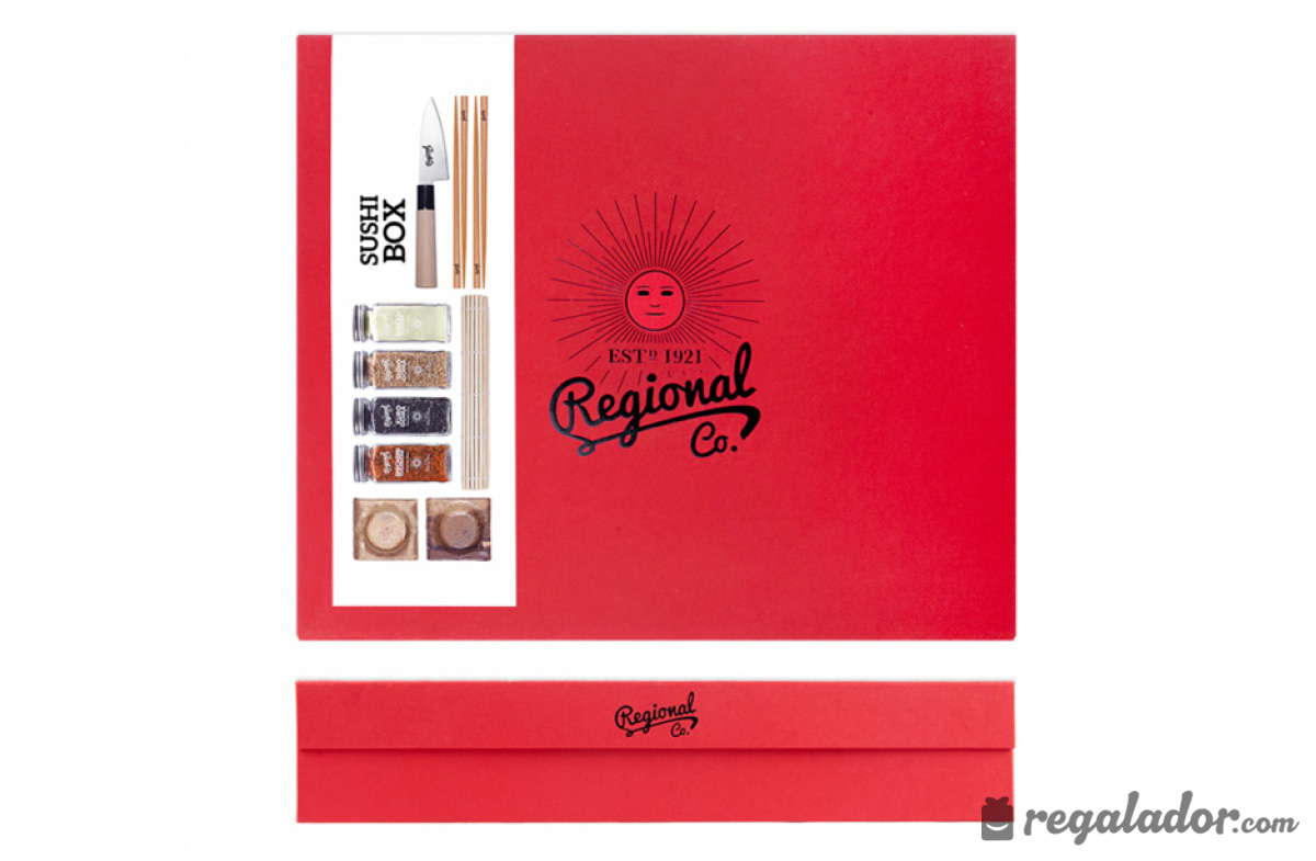 Estuche gourmet para amantes del Sushi