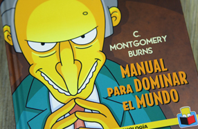 "Manual para dominar el mundo" de Sr. Burns