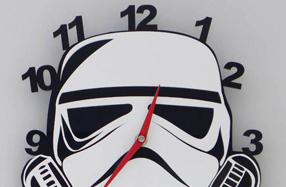 Relojes de pared para fans de Star Wars