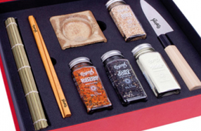 Estuche gourmet para amantes del Sushi