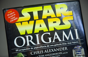 Libro "Star Wars Origami" para crear figuras en papel