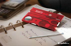 Victorinox Swisscard: navaja en forma de tarjeta de crédito