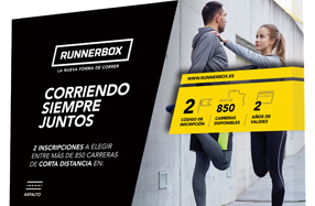 Caja de experiencias para parejas de runners