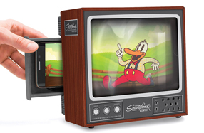 Amplificador de smartphone retro