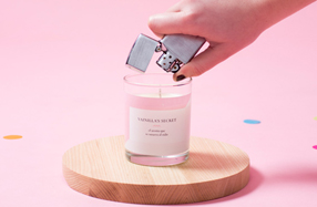 Vela para compartir secretos en pareja