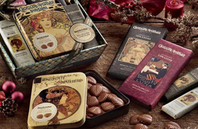 Cestas surtidas de chocolate Amatller