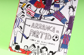 "Arranca el partido". El libro para pequeños futboleros