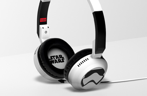 Auriculares plegables para fans de Star Wars