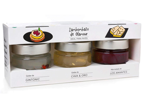 Kit de mermeladas gourmet especiales para patés y foie