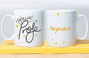Taza personalizable para super profes