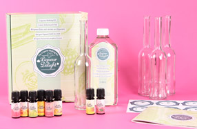 Kit para crear tu propio licor de frutas