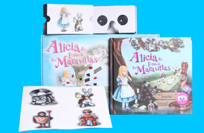 Alicia en el País de las Maravillas con Realidad Virtual