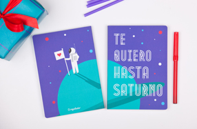 Libretas para dos: "Te quiero hasta Saturno"