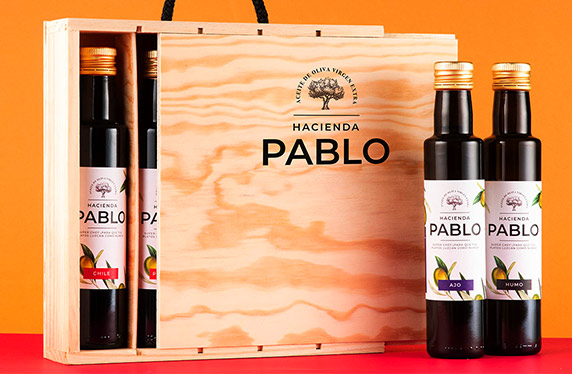 Pack gourmet de aceites personalizados