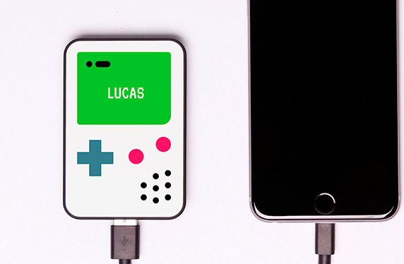 Batería portátil personalizada para gamers