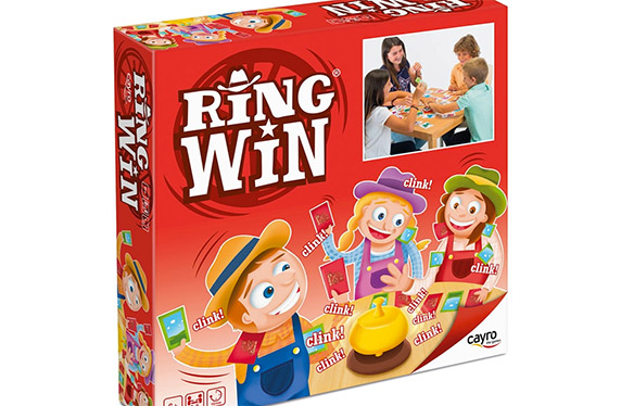 Ring Win, el juego de cartas de agilidad y destreza