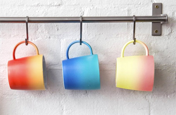 Set de 3 tazas Ombré, ¿qué color eliges hoy?