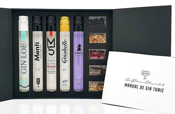 Estuche de cata de Ginebras Premium Nacionales