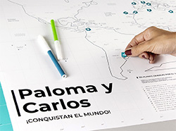 Objetos de decoración personalizados