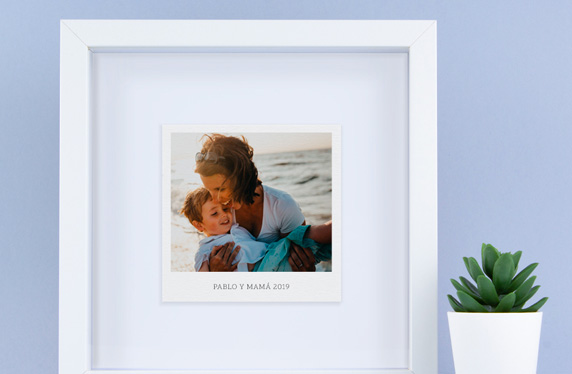 Lámina con foto instantánea personalizada