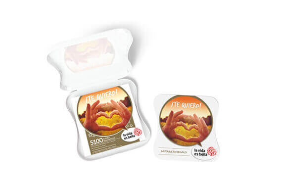 "Te quiero": el pack más romántico de La vida es bella