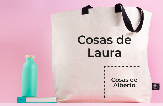 Maxibolso personalizado con las cosas de...