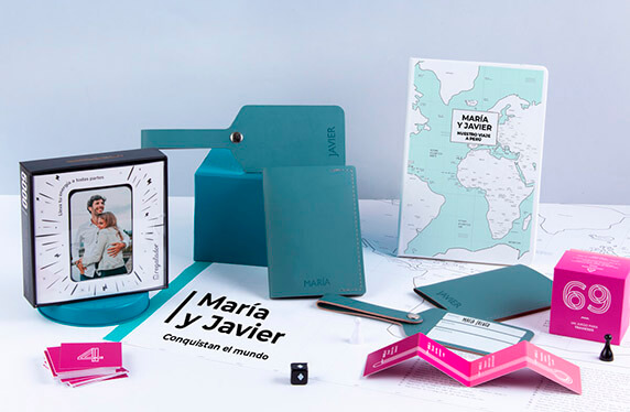 Set para parejas viajeras