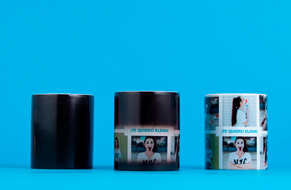 Taza mágica personalizada con tus fotos