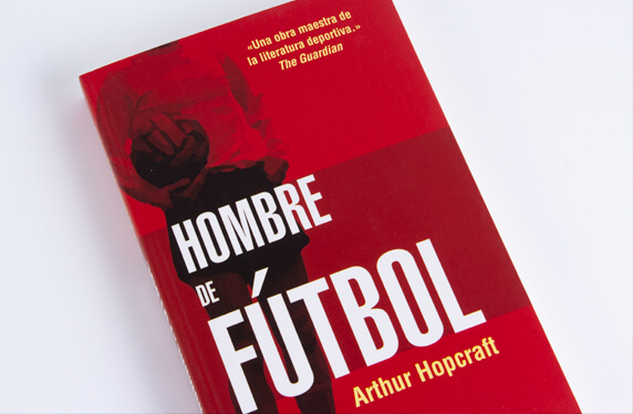 Libro "Hombre de fútbol"