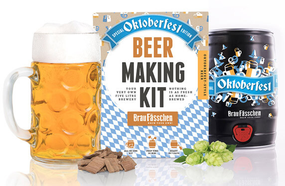 Kits de elaboración de cerveza en barril