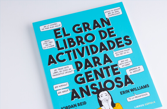 "El gran libro de actividades para gente ansiosa"