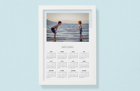 Calendario personalizado 2020